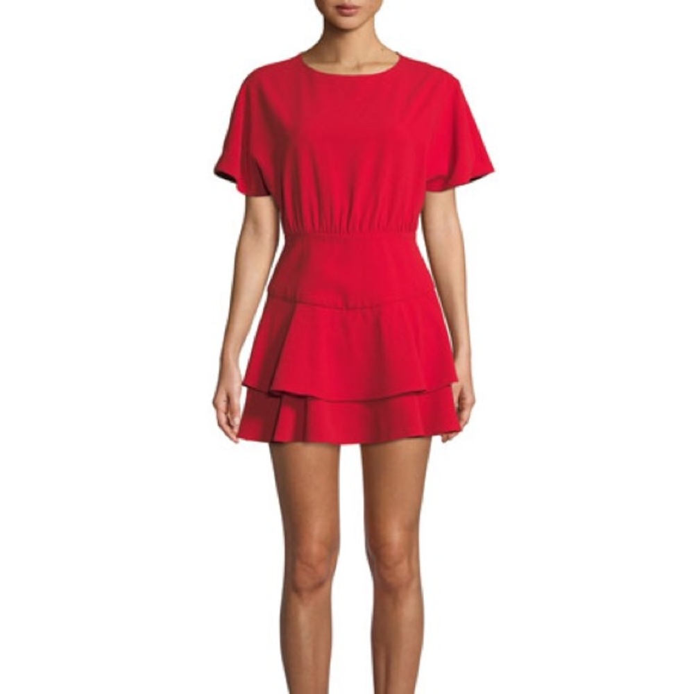 Alice and Olivia red dress